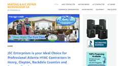 Desktop Screenshot of heatandairatlanta.com